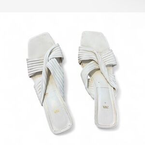 Zara Cream Women's Sandals